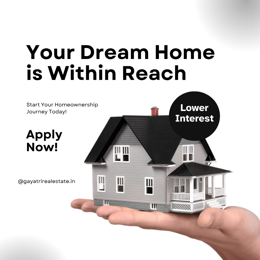Black and White Modern Home Loan Services Instagram Post