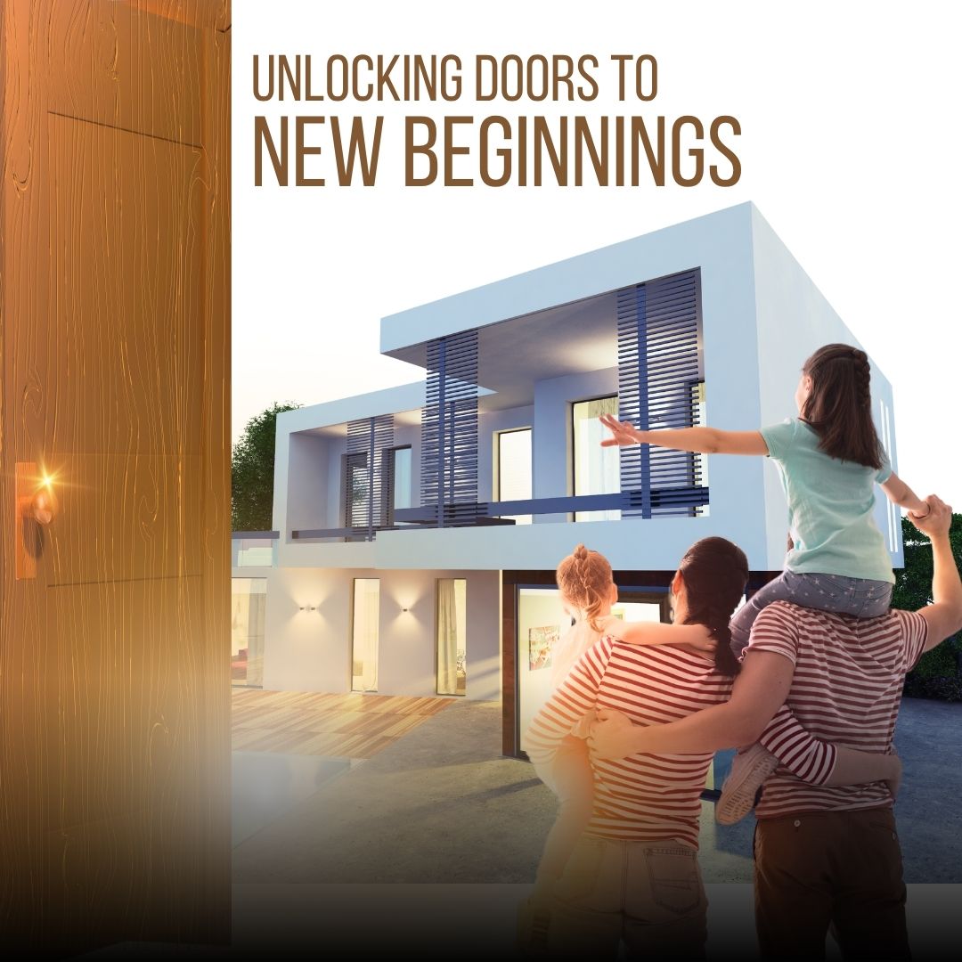 Brown and White Modern Real Estate Property Marketing Instagram Post